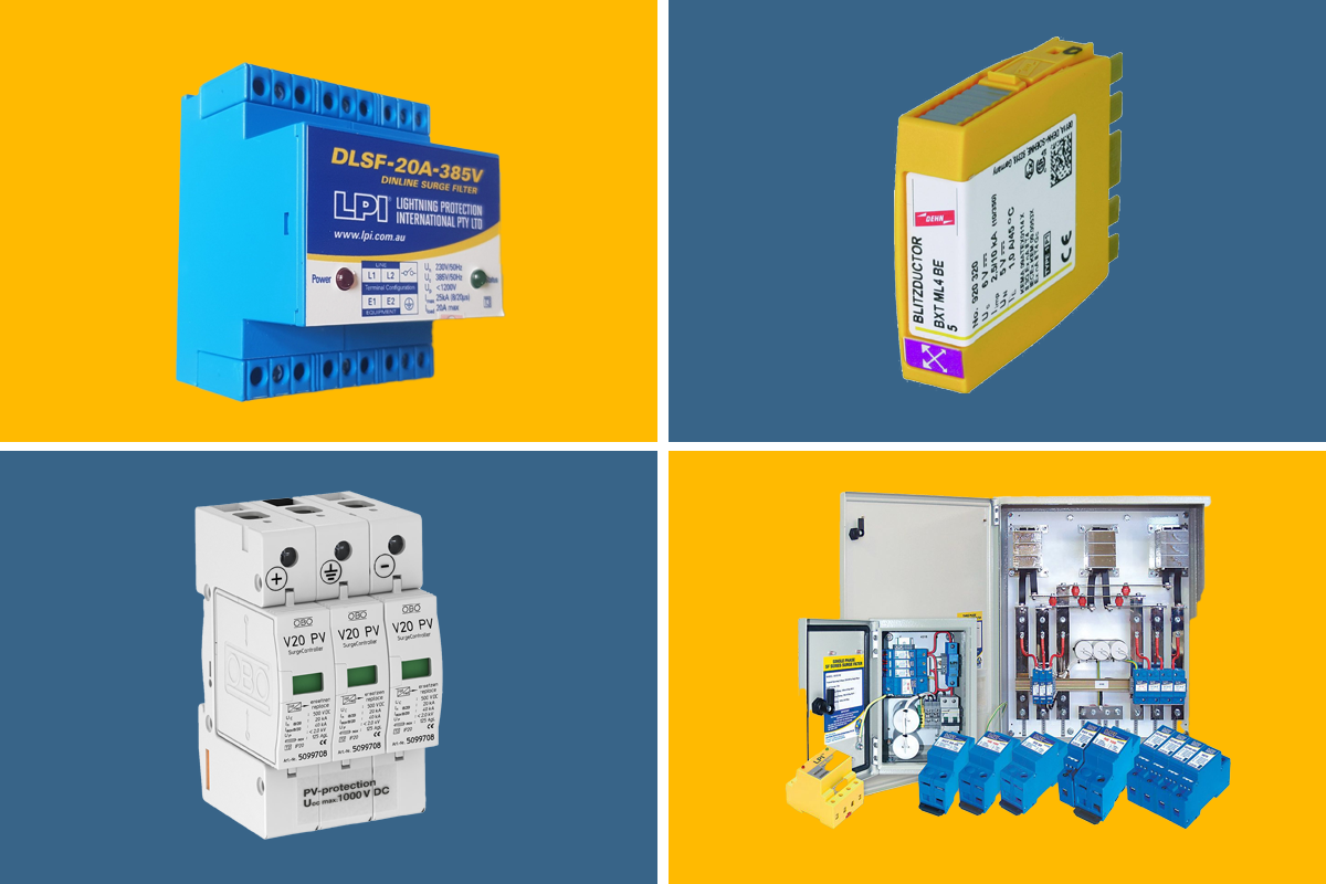 Một số linh kiện, thiết bị chống sét cho thang máy