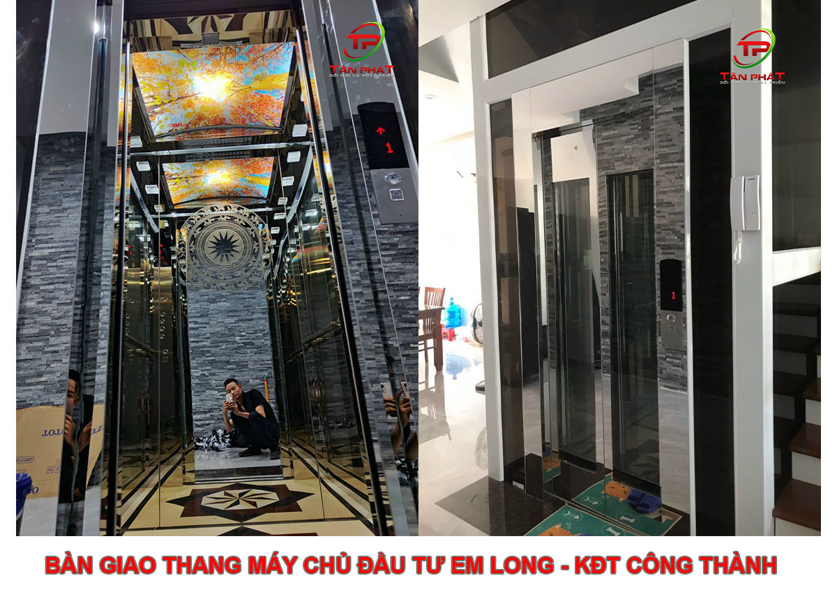 Bàn Giao Thang Máy Em Long - KĐT Công Thành - TP Uông Bí