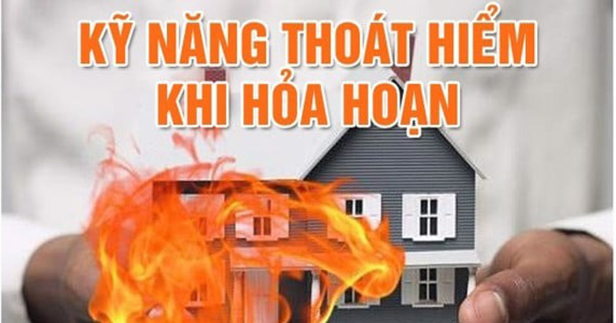 Kỹ Năng Thoát Hiểm Khi Gặp Hỏa Hoạn Bạn Cần Phải Có