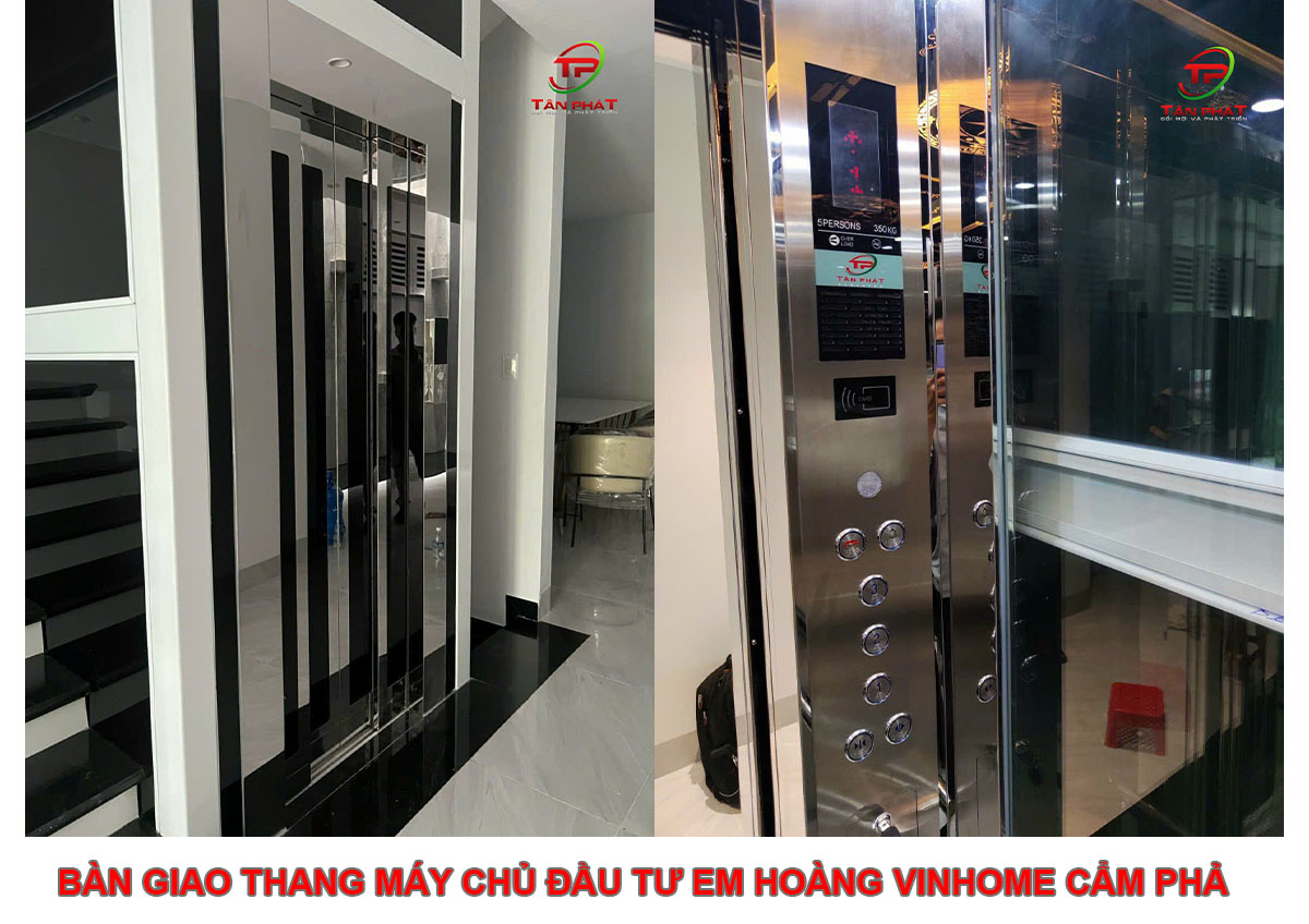 Bàn Giao Thang Máy Em Hoàng - Vinhome Cẩm Phả