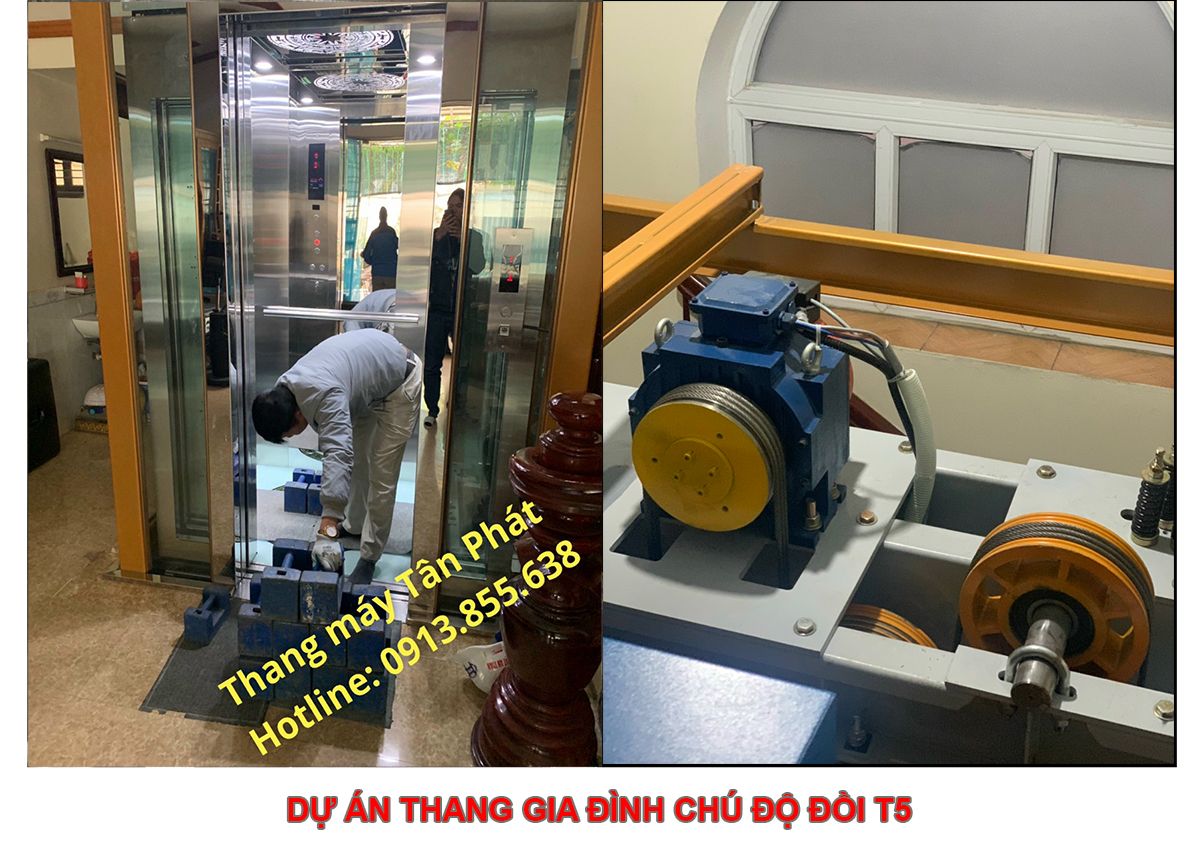 Kiểm Định - Nghiệm Thu - Bàn Giao Thang Máy Công Trình chú Độ Đồi T5