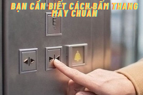 Cách bấm thang máy đơn giản dễ hiểu nhất