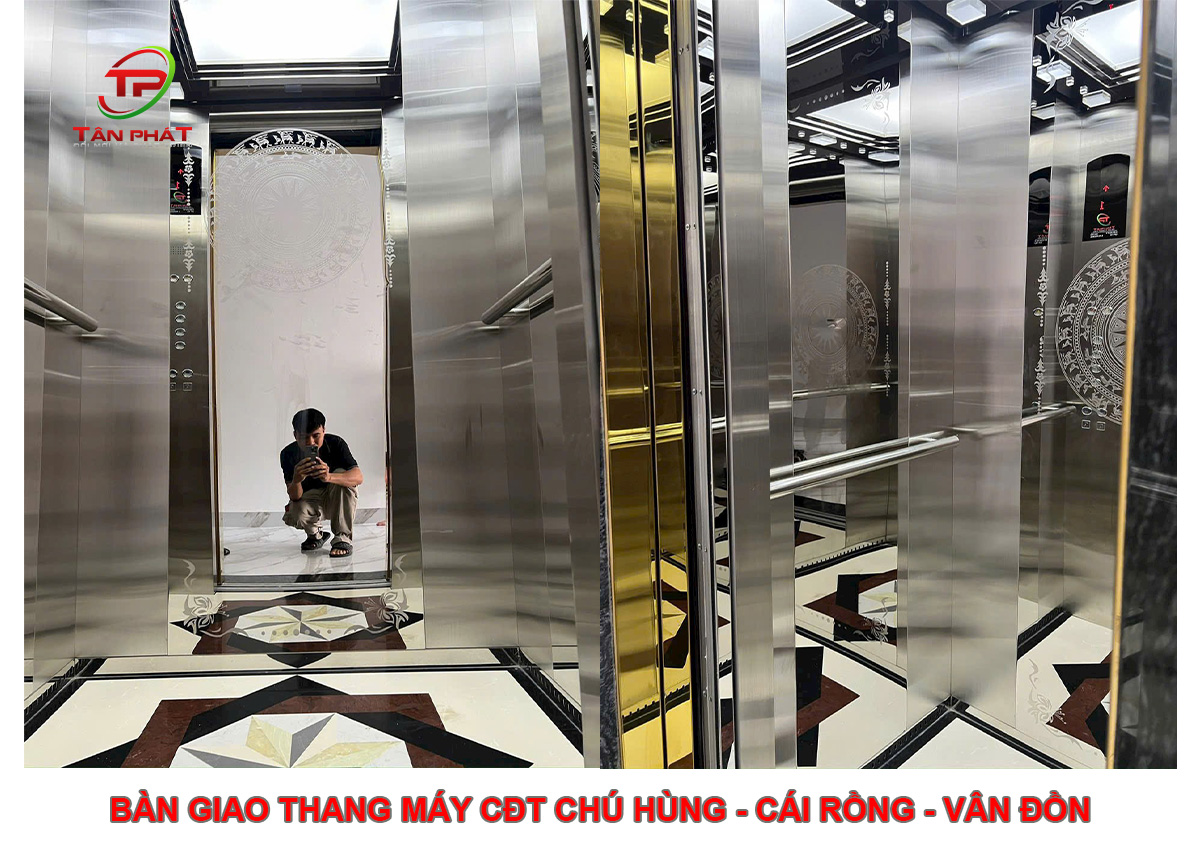 Bàn Giao Thang Máy Chủ Đầu Tư Chú Hùng - Cái Rồng - Vân Đồn