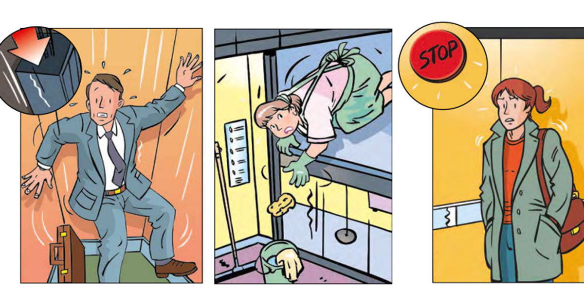 Nơi An Toàn Nhất Khi Thang Máy Gặp Sự Cố