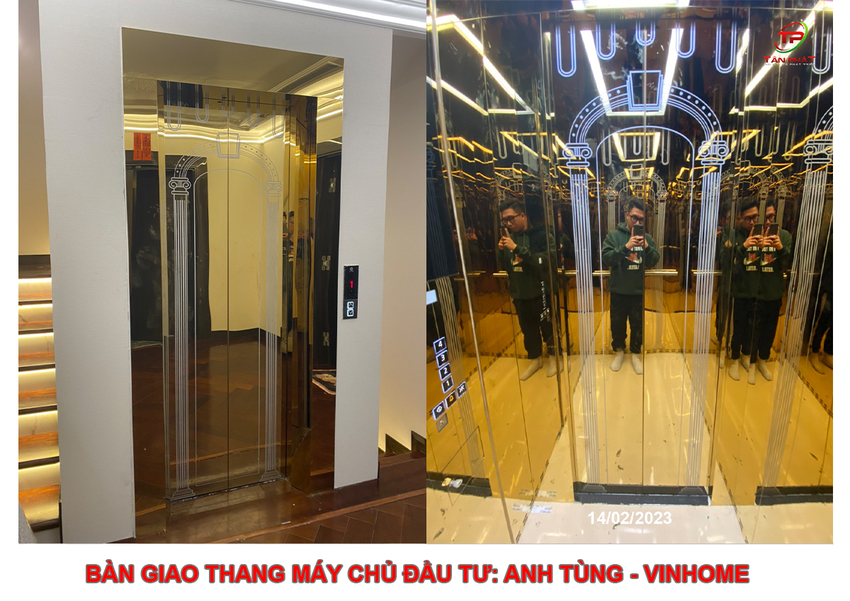 Bàn Giao Đưa Thang Máy Vào Sử Dụng Công Trình Anh Tùng - Vinhome PG21