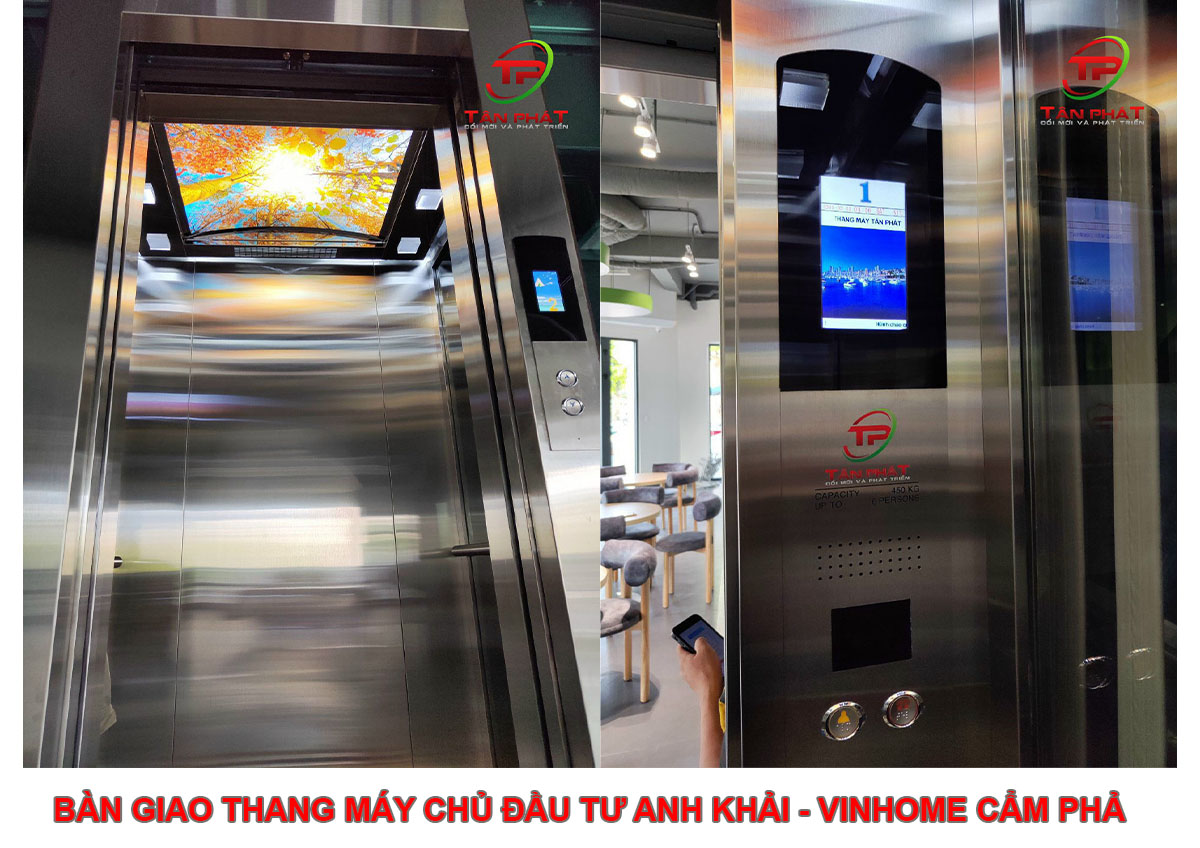 Bàn Giao Thang Máy Chủ Đầu Tư Anh Khải - HaTa Vinhome Cẩm Phả