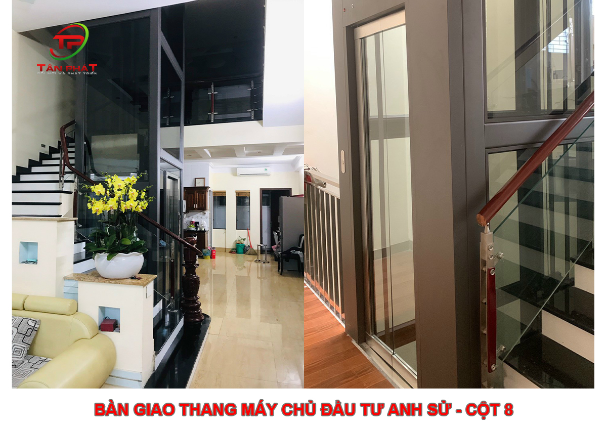 Bàn Giao Thang Máy Chủ Đầu Tư Anh Sử - Cột 8