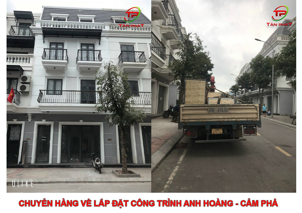 Chuyển Hàng Về Lắp Đặt Công Trình Anh Hoàng - Vinhome Cẩm Phả.
