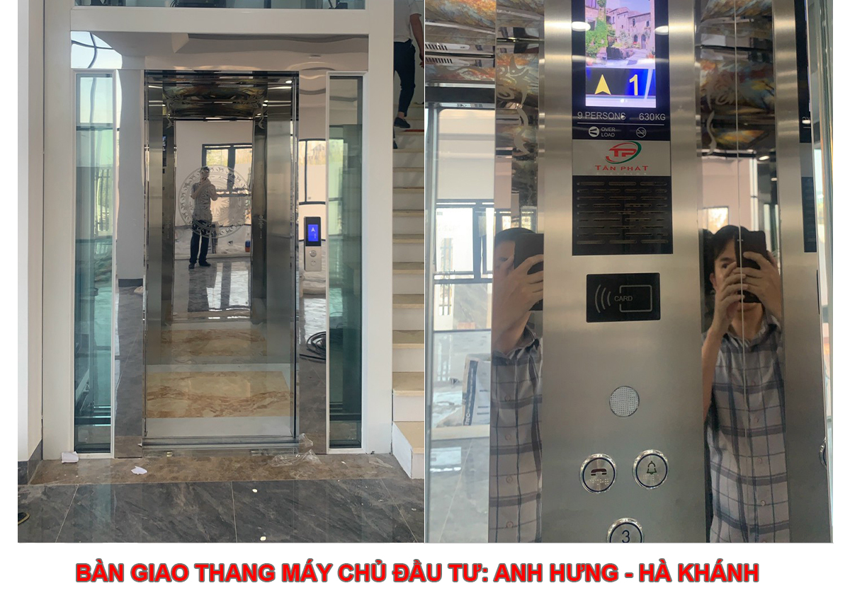 Bàn Giao Thang Máy Chủ Đầu Tư: A Hưng - Hà Khánh